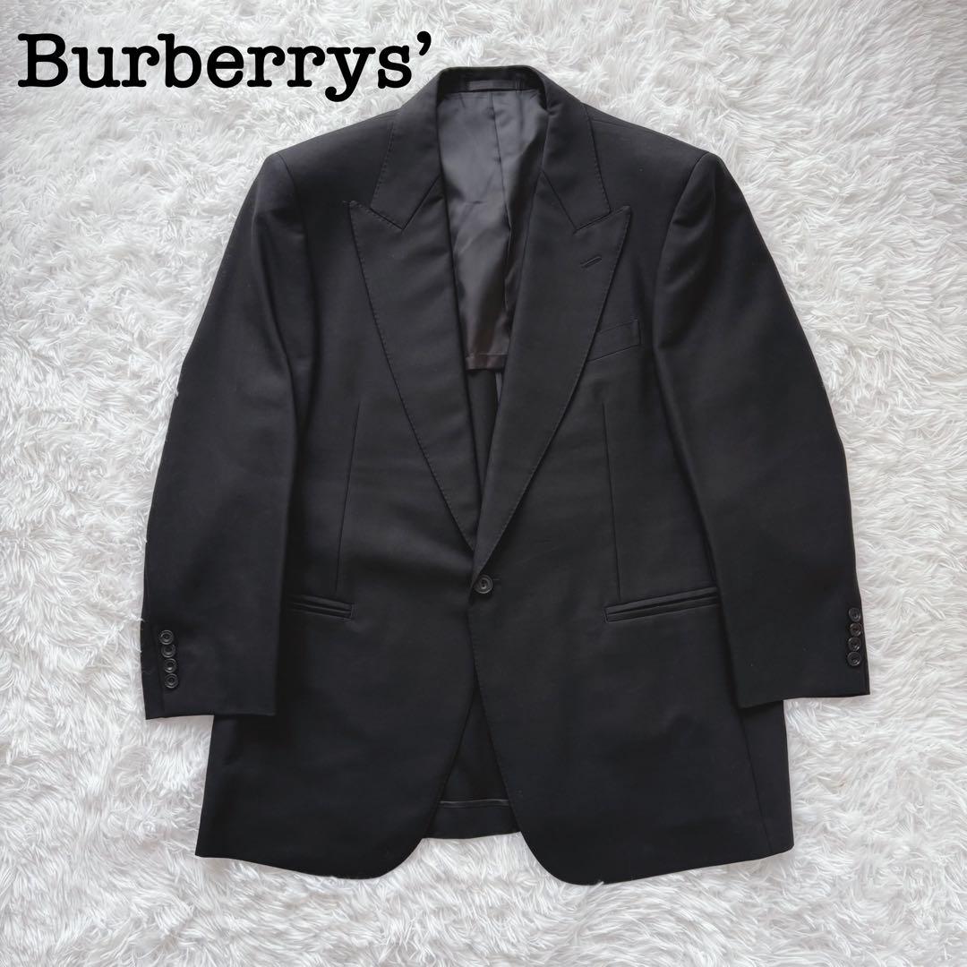 バーバリーズ　Burberrys　テーラードジャケット　黒　ヴィンテージ