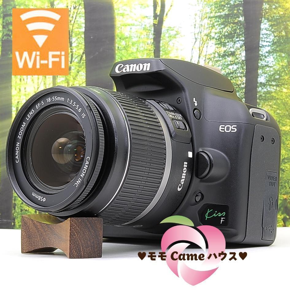 ショット数3700枚☆スマホ転送セット☆Canon EOS Kiss F カメラ