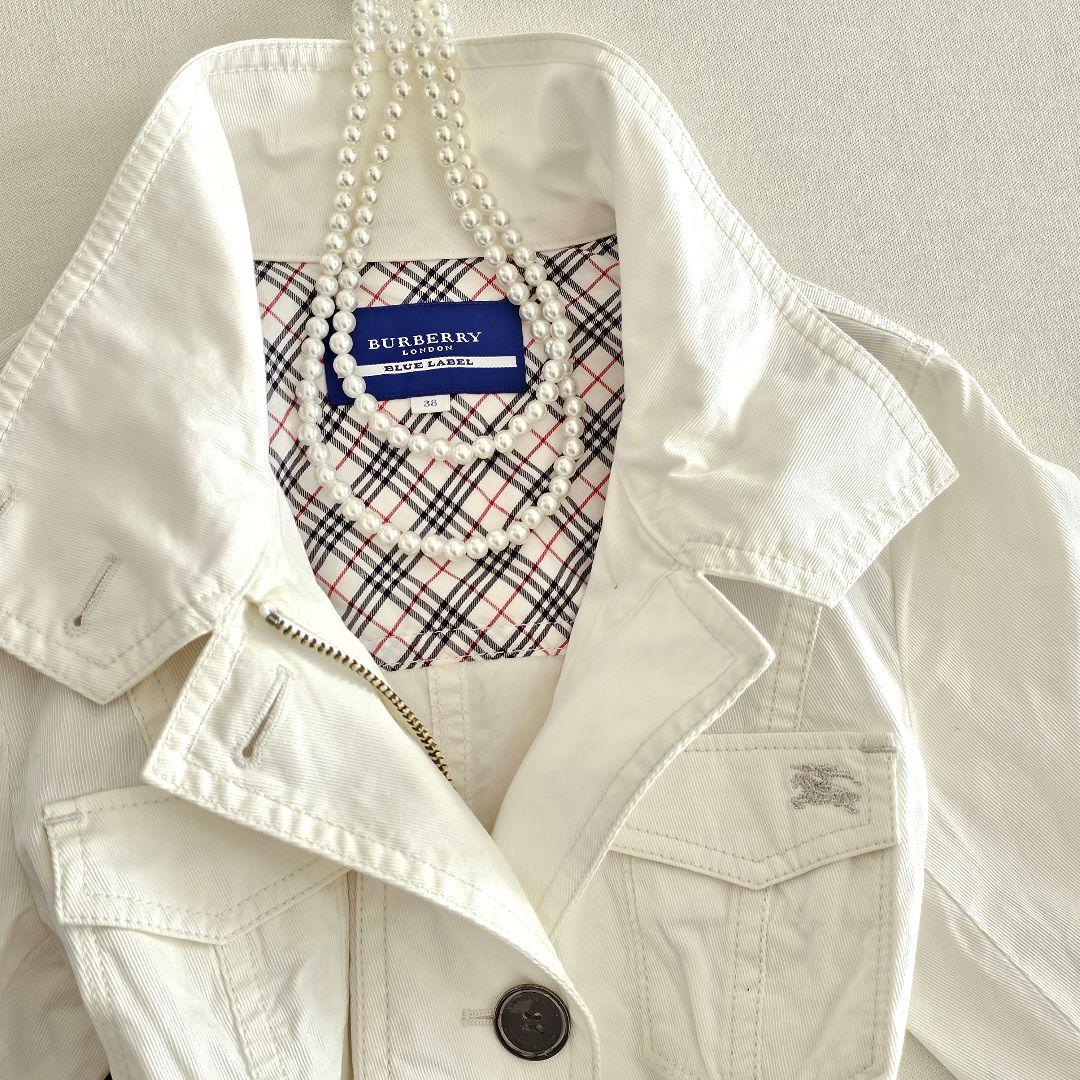 BURBERRY バーバリー ブルーレーベル　スプリング ベルテッド ジャケット