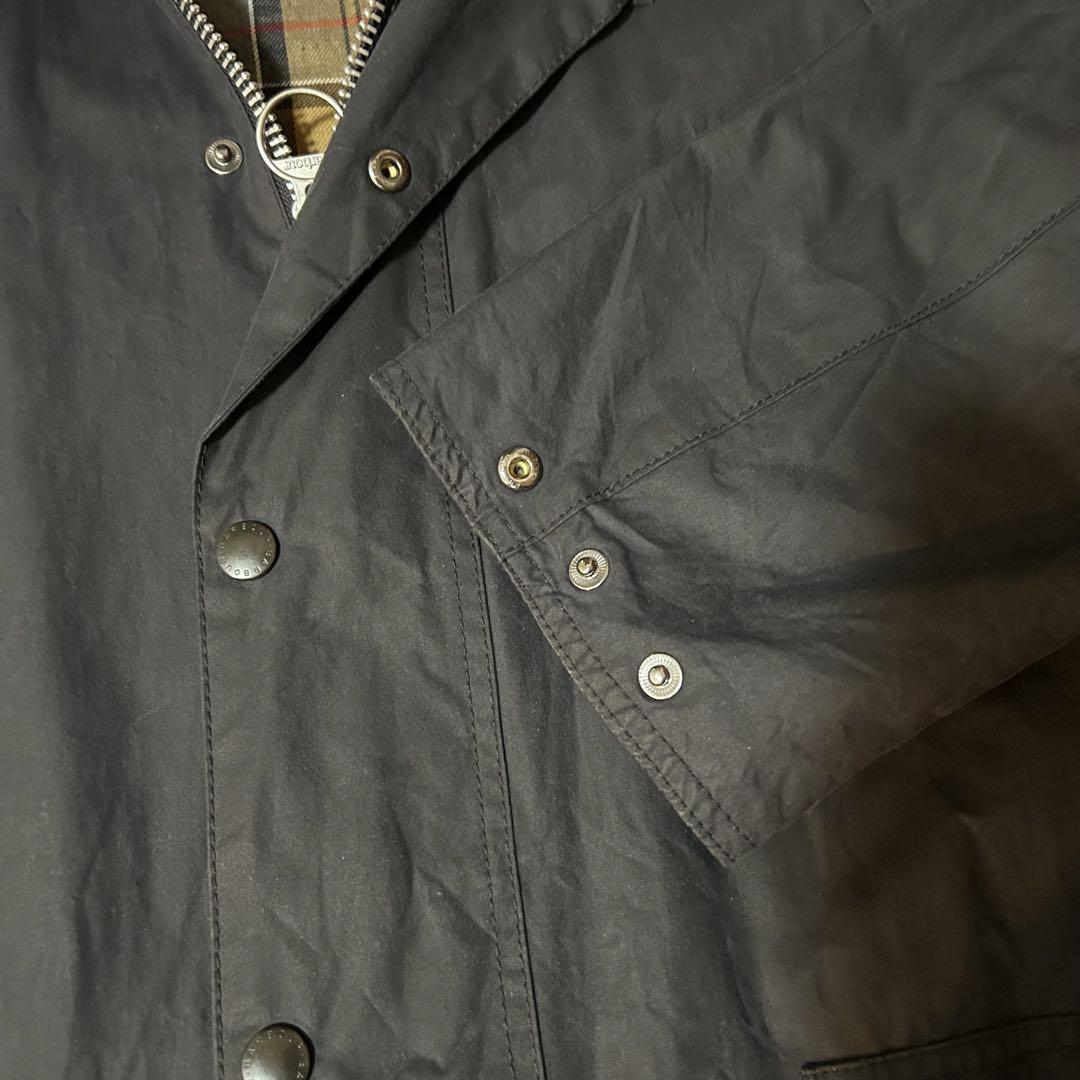 【完売品　美品】Barbour OVERSIZE WAX BURGHLEY 38