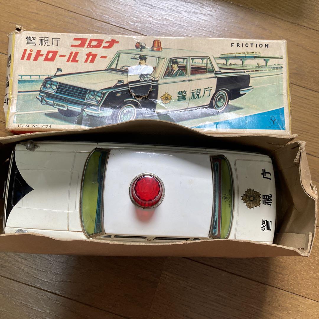 ブリキ 警視庁 コロナ パトロール カー friction 画像1