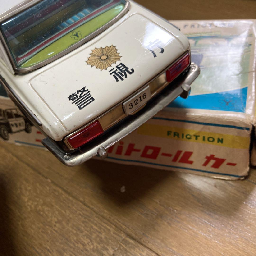 ブリキ 警視庁 コロナ パトロール カー friction 画像2
