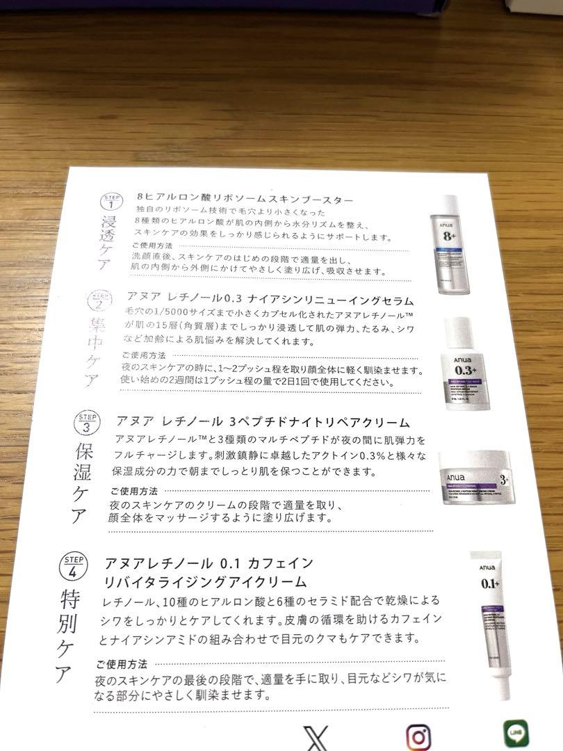 anua アヌア 煌めく聖夜 & 心ときめくマジックボックス+