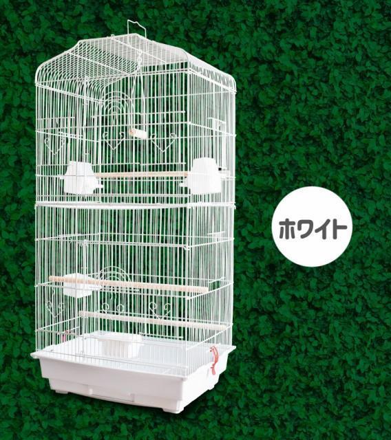 鳥かご　バードゲージ　鳥小屋　鳥カゴ ホワイト