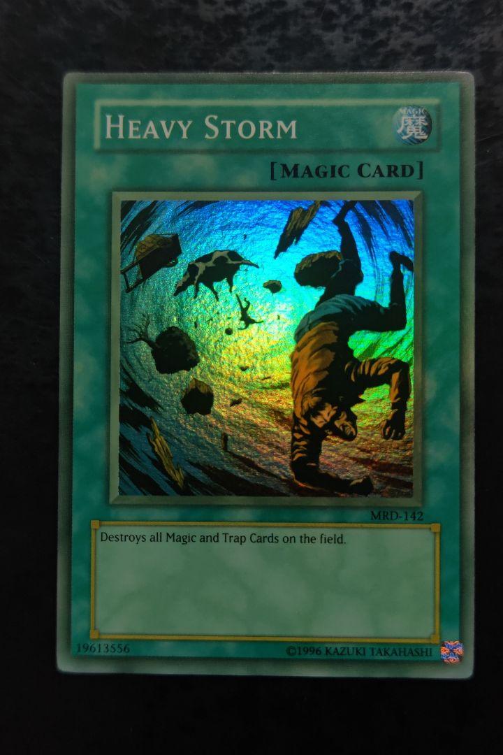 遊戯王 大嵐 英語版 スーパーレア 色褪せ