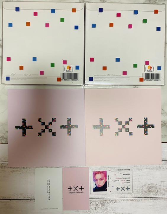 格安新品 TXT ヨンジュン トレカ ヨントン Weverse HOUR BLUE - K-POP ...