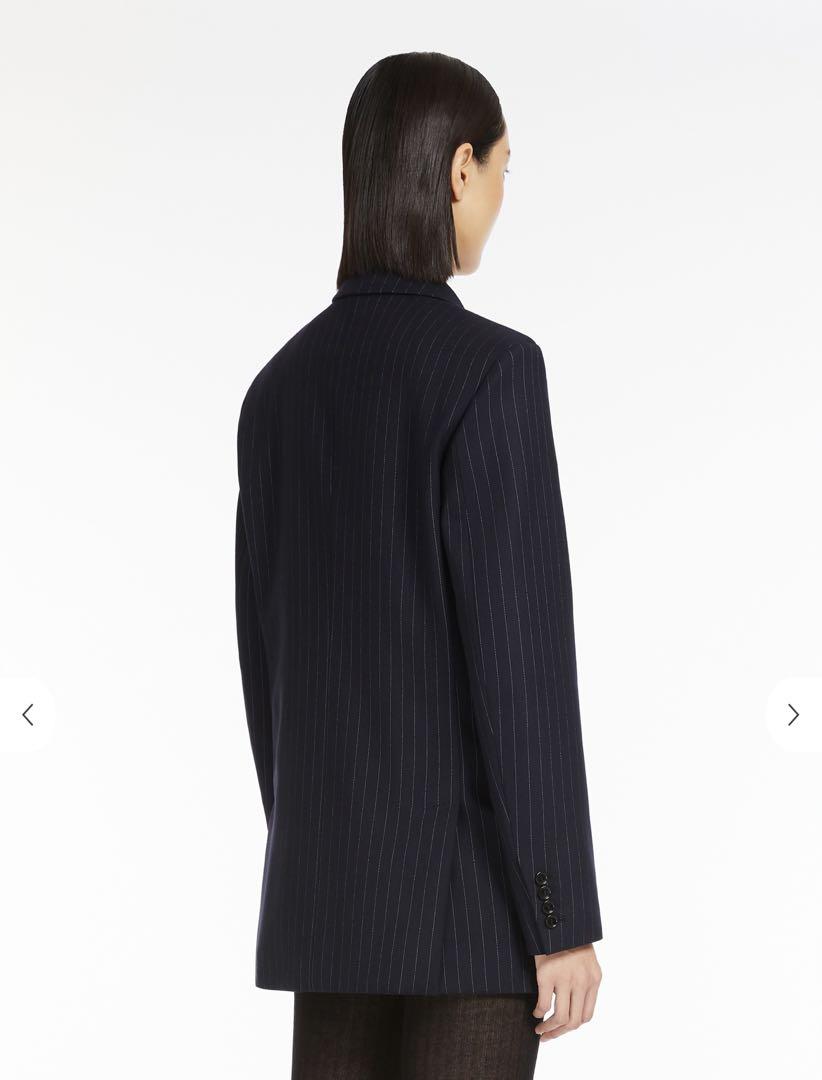 MAX MARA ALBANY ピンストライプ ジャケット ◇◇VIP◇◇ Max Mara ALBANY アルバニーストライプ ジャケット