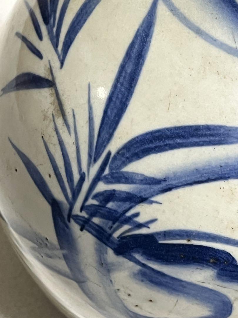 徳利　花瓶　花生　染付　伊万里