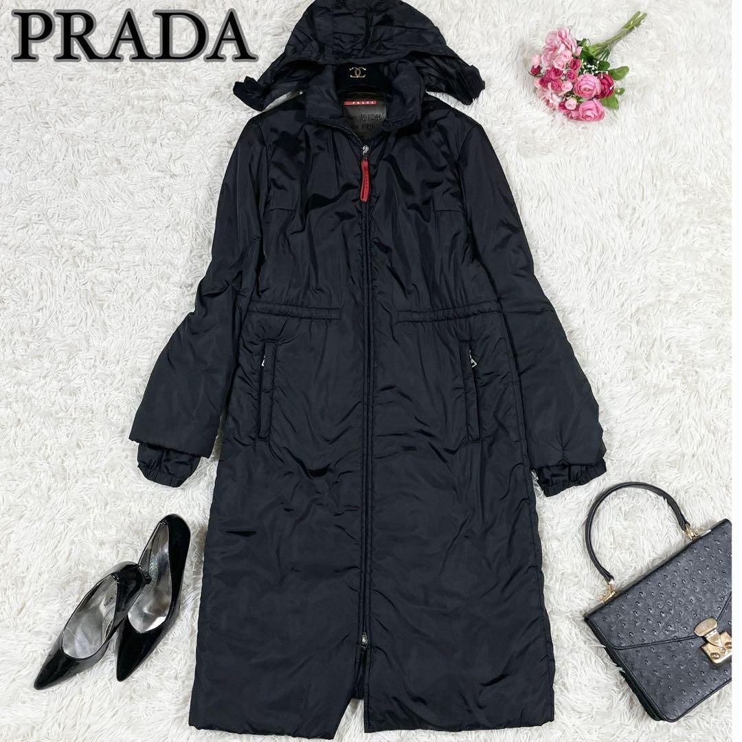美品☆MaxMara ベルテッドコート 最高級白タグ ロング レザー