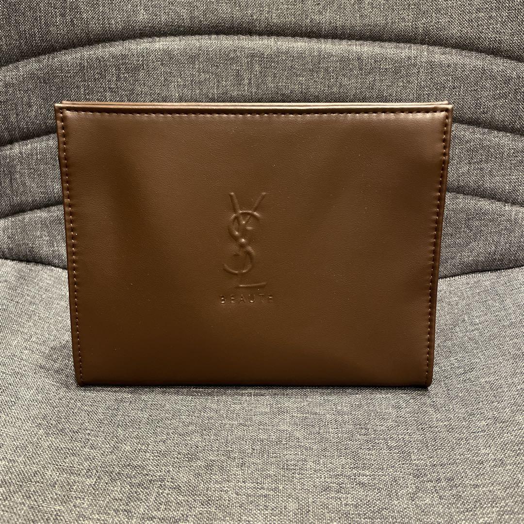 YSL ノベルティ カサンドラポーチ コスメポーチ 限定色 ブラック