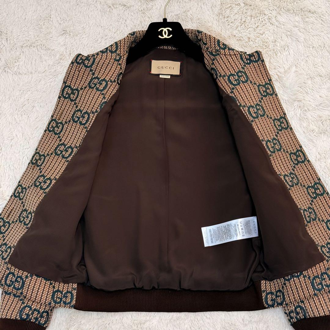 24SS⭐️未使用品⭐️GUCCI GGウールボンバージャケット