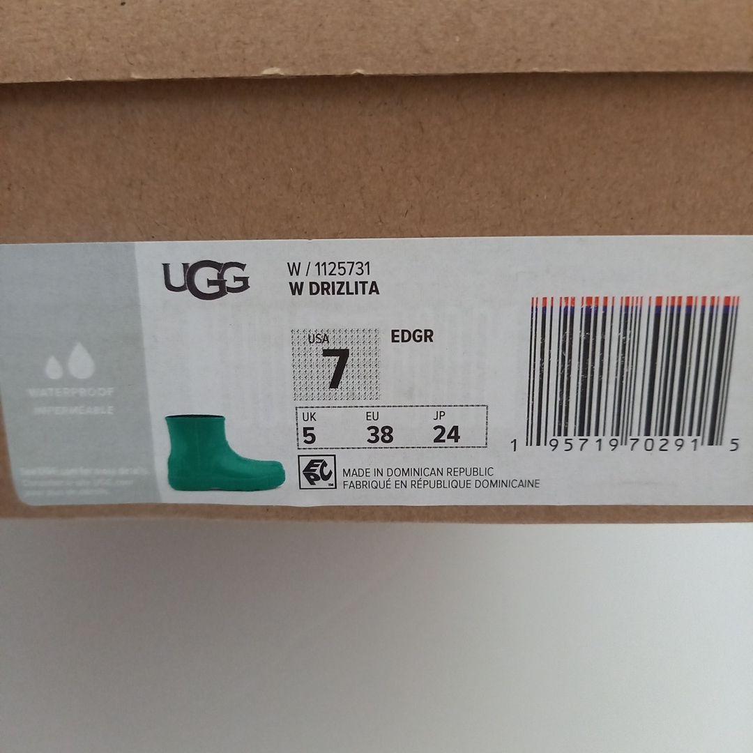 UGG エメラルドグリーン 24cm 新品　レインブーツ　レインシューズ