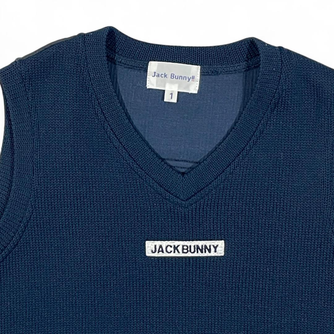 ★美品★JACK BUNNY ジャックバニー ベスト 1(M)レディース ゴルフ