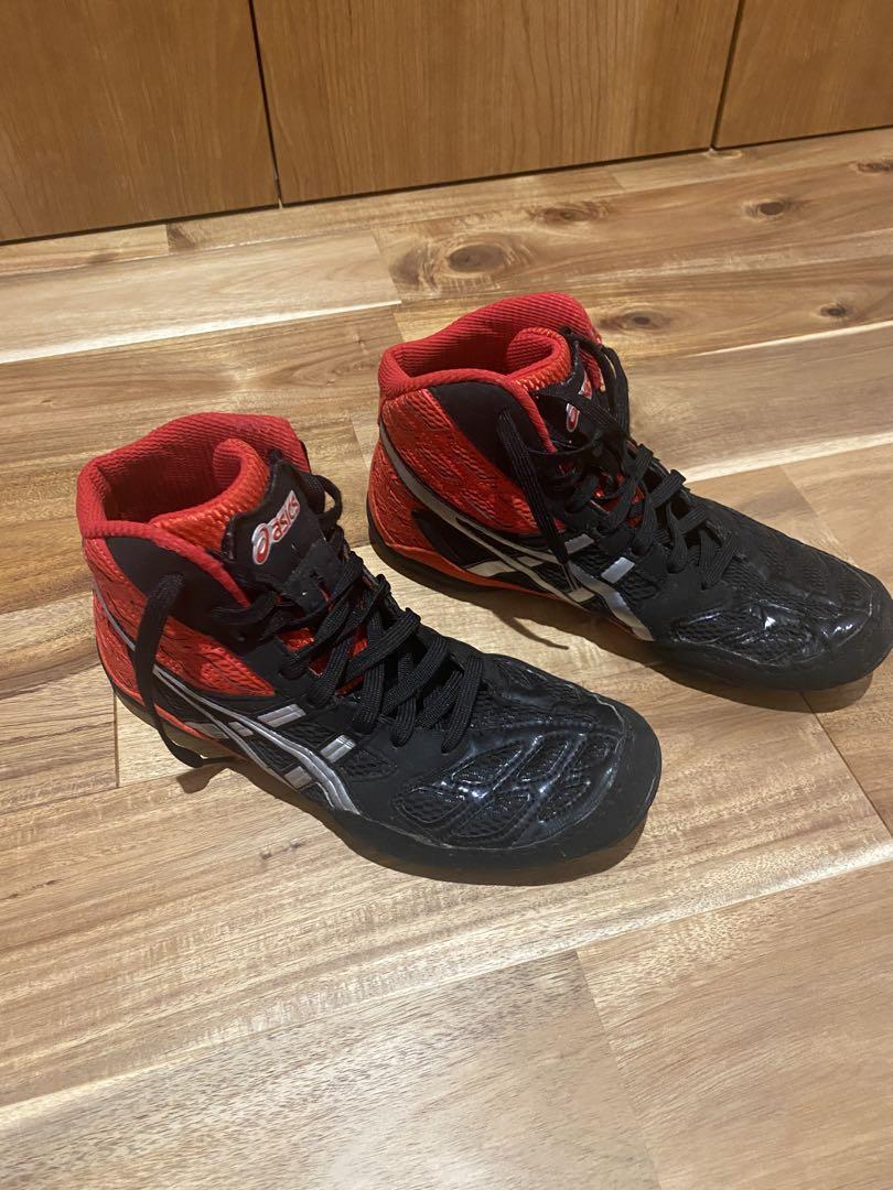 【サボ】 ASICS レスリング・ボクシングシューズ