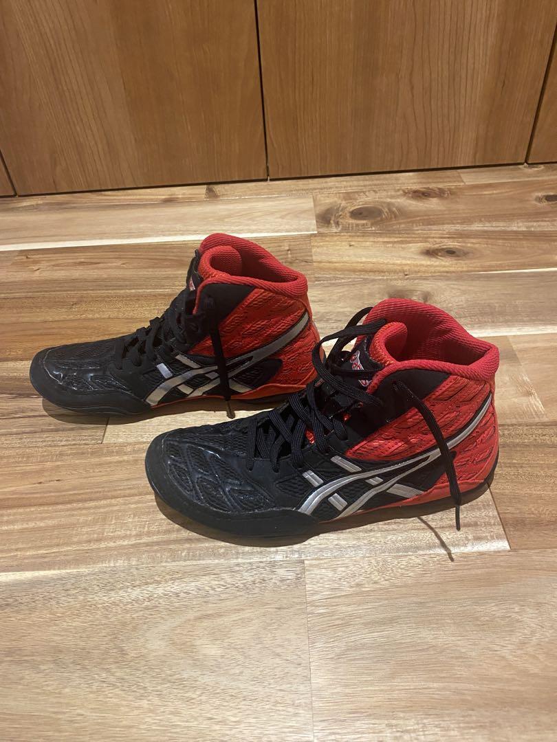 【サボ】 ASICS レスリング・ボクシングシューズ