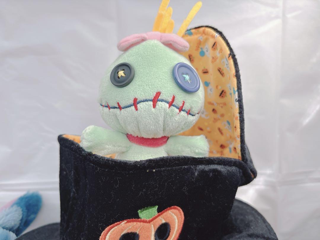 ディズニーストア スティッチ スクランプ ぬいぐるみ ハロウィン