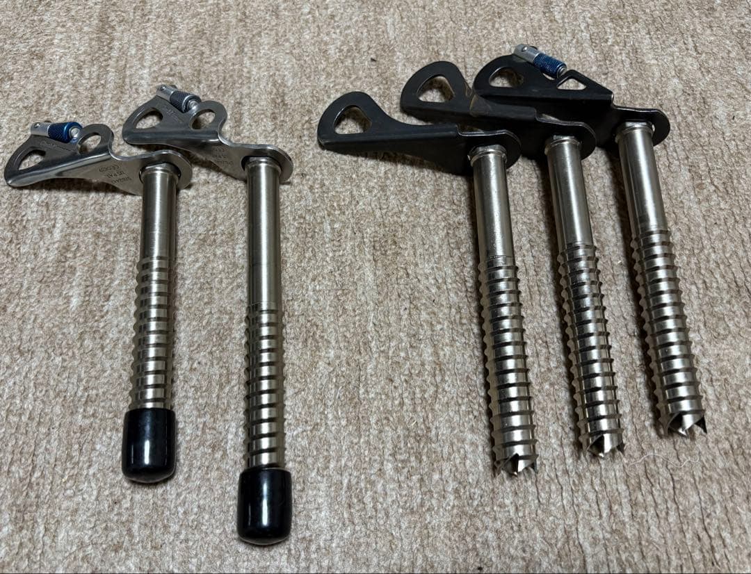 ブラックダイアモンド アイススクリュー 5本セットBlackDiamond