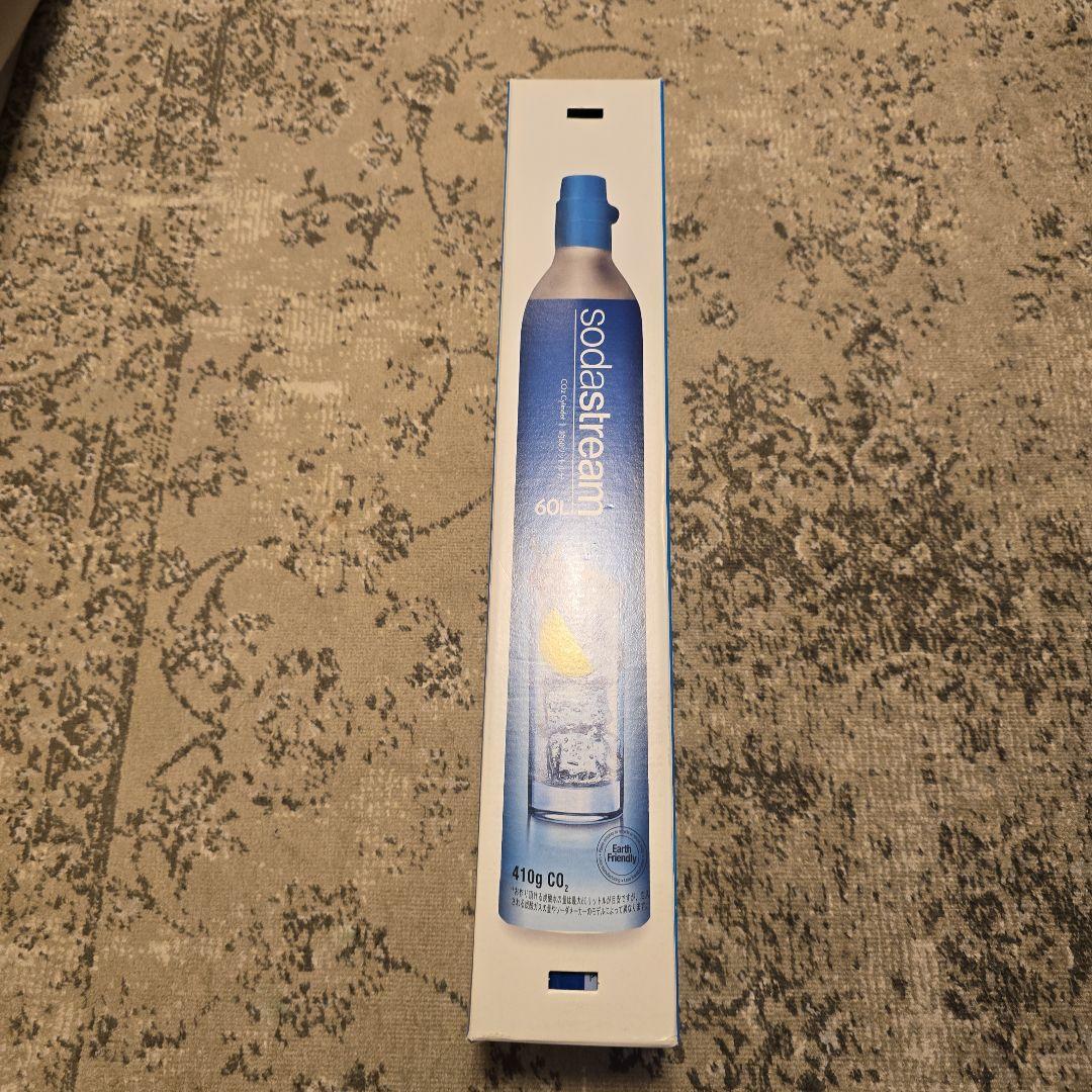sodastream 炭酸水メーカー 60Lカートリッジ付き sodastream 【代引限定】ソーダストリーム ガスシリンダー(交換