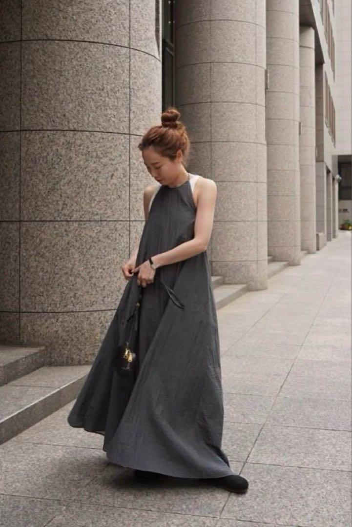 正規品‼︎ etre tokyo デタッチスリーブホルターネックワンピース