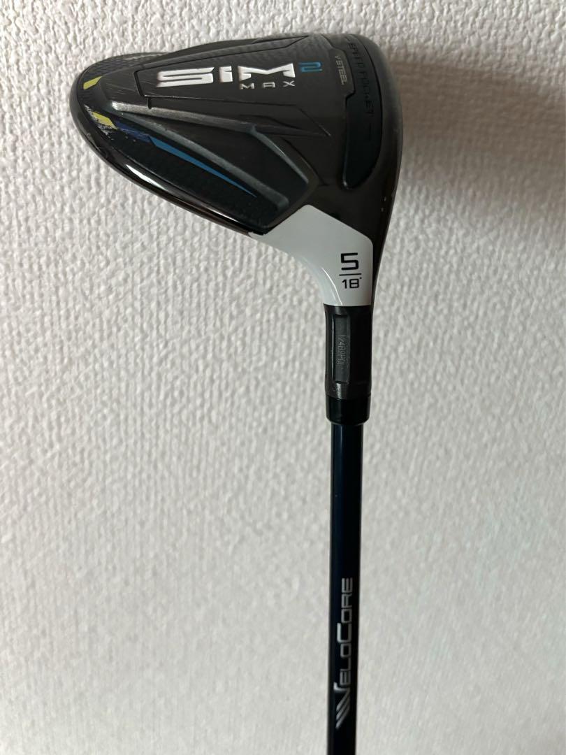 テーラーメイド　SIM2MAX 5W ベンタスブルー SIM2 MAX 5w フェアフェイウッド ベンタスブルー ベロコア