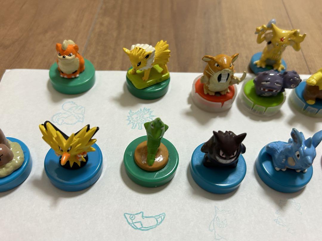 ポケモン スタンプ フィギュア ハンコ ミニフィギュア 45個