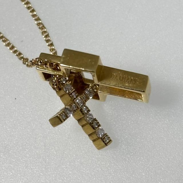 【DAMIANI】ダミアーニ ベルエポック XXS イエローゴールド クロス 箱