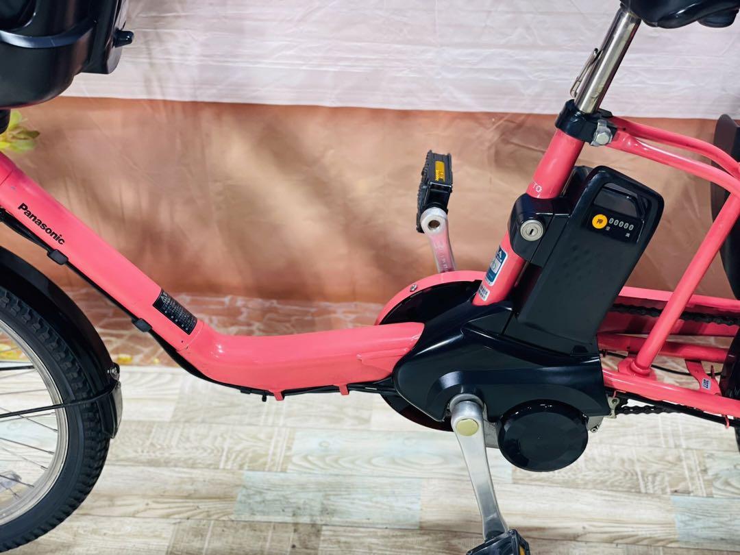 超特価！パナソニックギュット⭐️12AH！子供乗せ電動アシスト自転車 Y2077 超特価！パナソニックギュット⭐️12AH！子供乗せ電動アシスト