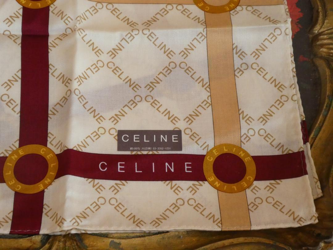 メルカリ便☆CELINE☆ロゴ 大判ハンカチ うのにもお得な 40.0%割引 www