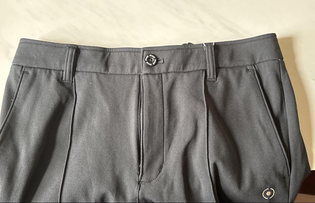 PING レディース黒パンツ スリムフィット M