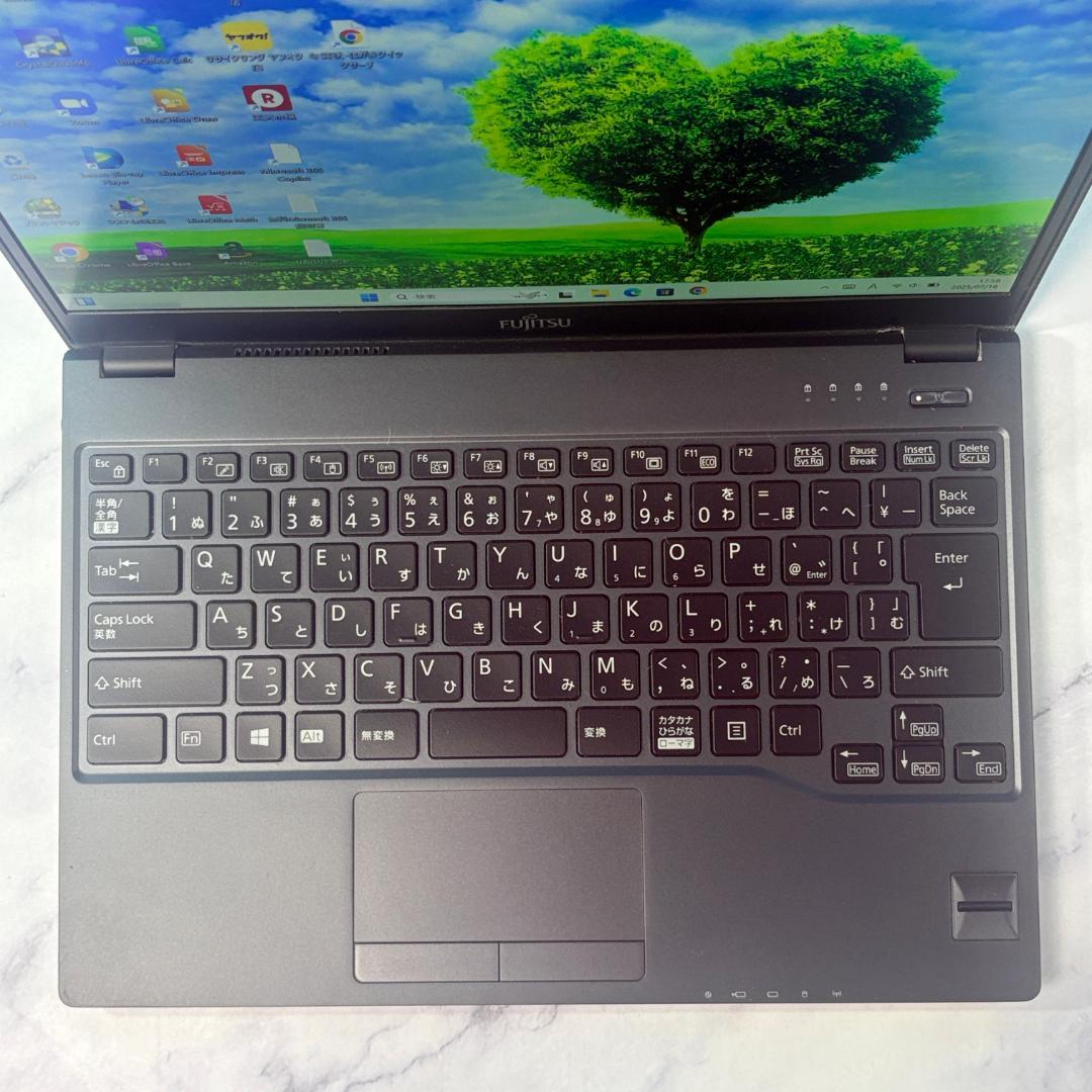 売れてます！薄型ノートパソコン・軽量・指紋センサー付・SSD・8GB・Win11 超薄型軽量！MSオフィス付き・メモリ8GB・SSDで快速・指紋