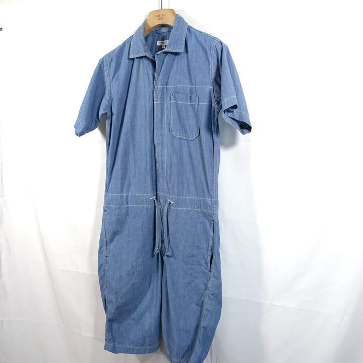 ENGINEERED GARMENTS　半袖膝上つなぎ　Combi suit ☆美品☆エンジニアードガーメンツ 半袖膝上つなぎ ウール Combi