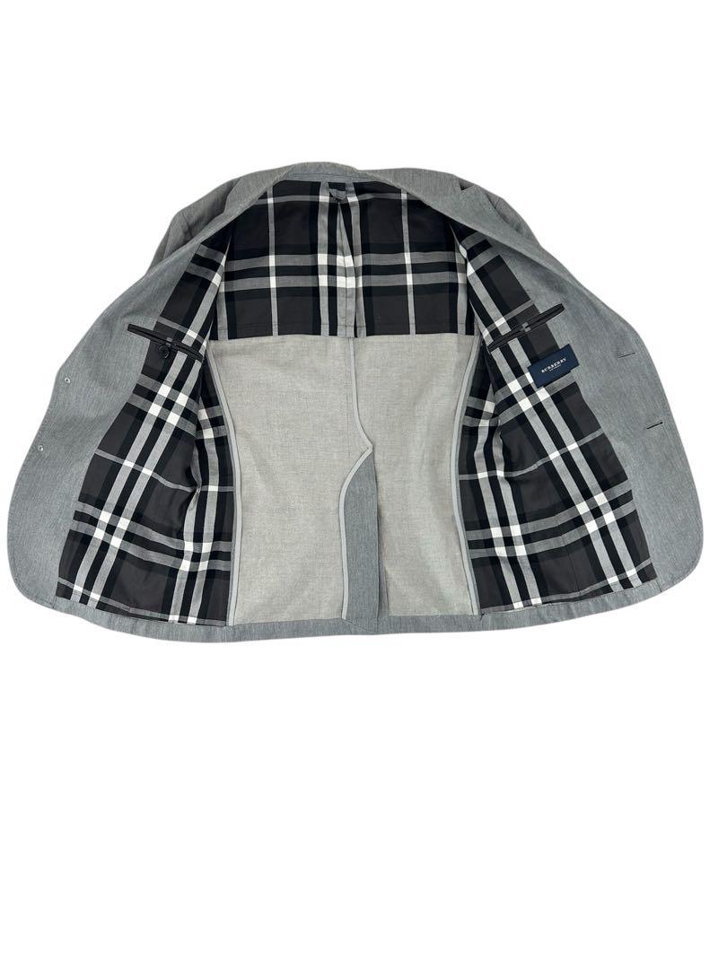 Burberry LONDON【グレー テーラードジャケット Mサイズ】