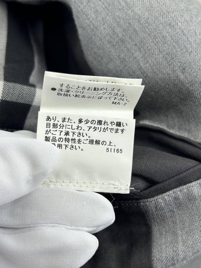 Burberry LONDON【グレー テーラードジャケット Mサイズ】