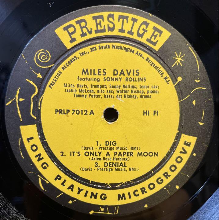 ジャズレコード Miles Davis/Dig