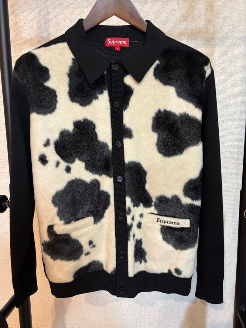 Supreme cow print cardigan Sサイズ