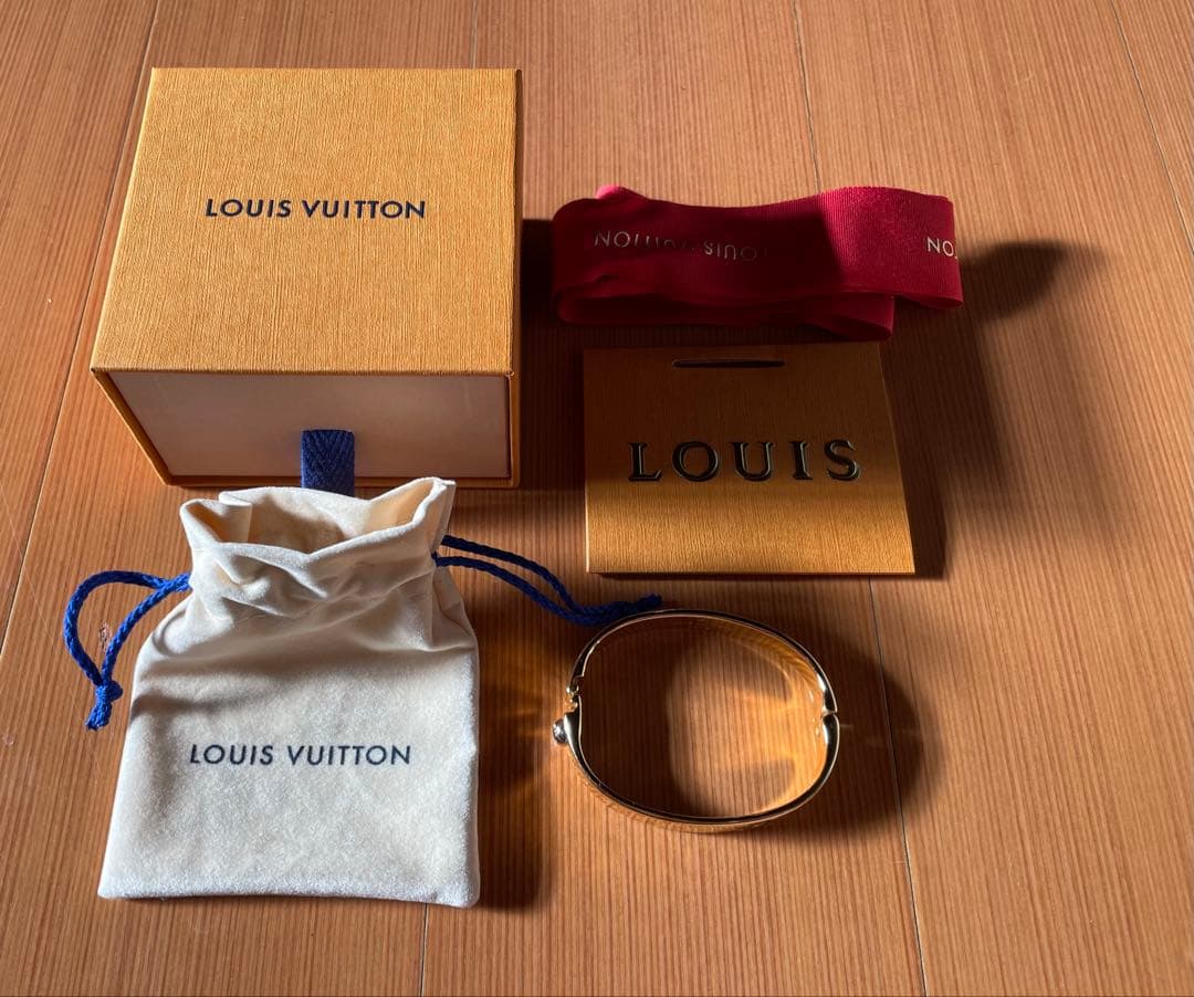 ルイヴィトン　カフ・ナノグラム　Sサイズ