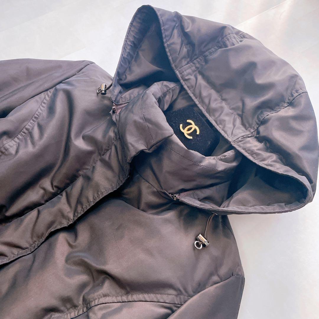 【再入荷！】 ikki様】DAKS ロングダウンコート 2way ハウスチェック ブラウン ジャケット・アウター