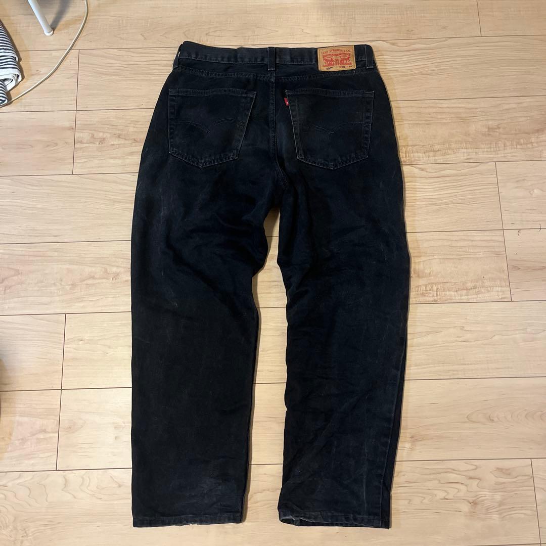 Levi's 550 ブラックデニム W36 L30