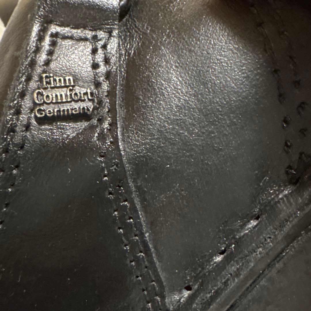 【美品】FINN COMFORTフィンコンフォート黒Metz 25.5cm 【美品】FINN COMFORTフィンコンフォート黒Metz 25.5cm