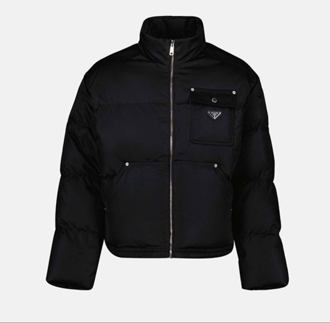 PRADAブラックダウンジャケットM PRADA