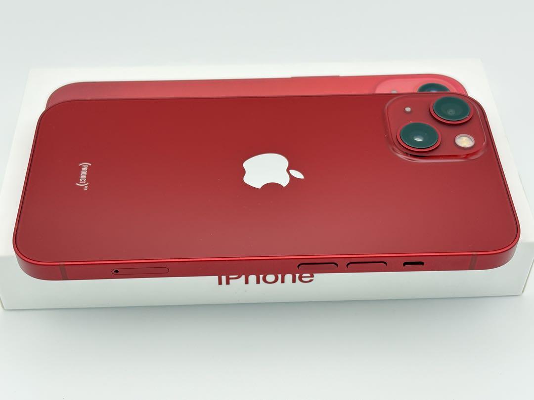【美品】iphone13 128GB PRODUCT RED オマケ付き元箱あり