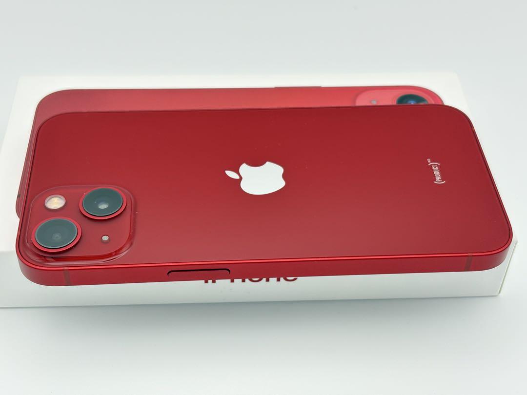 【美品】iphone13 128GB PRODUCT RED オマケ付き元箱あり
