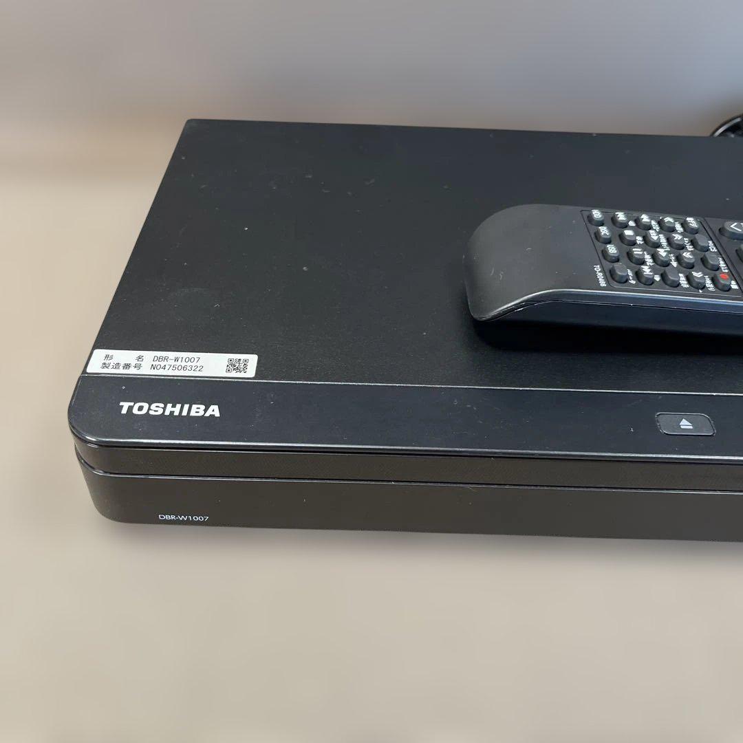 【中古】TOSHIBA REGZA DBR-W1007 TOSHIBA HDD＆Blu-rayレコーダー REGZA DBR-W1007
