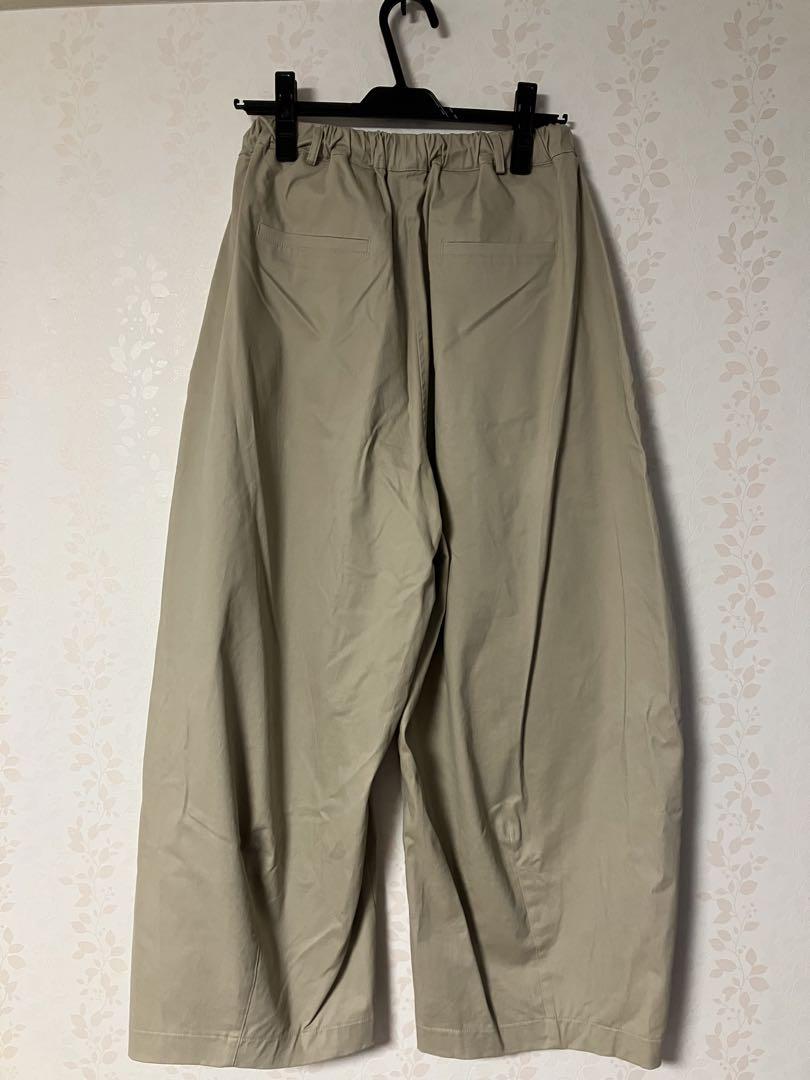 パンツ fashiru smoothcotton loose tapered pants