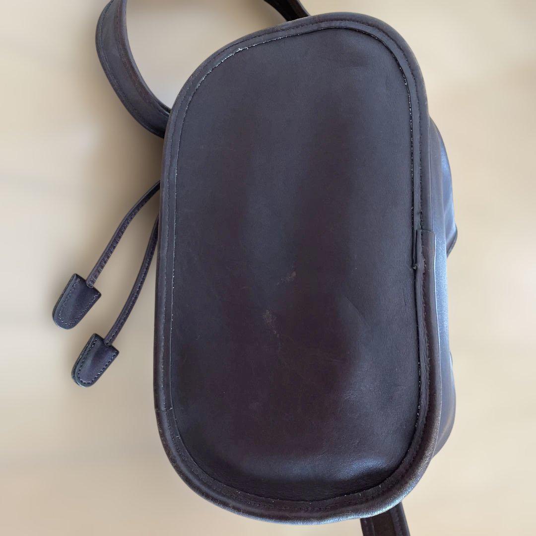 オールドコーチバケツ巾着型ショルダーバッグ