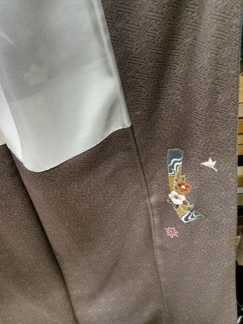 得価安い 金彩友禅染訪問着 未使用 短冊 手刺繍 裾ぼかし 極上美品 uKUtk-m15980741159 低価日本製
