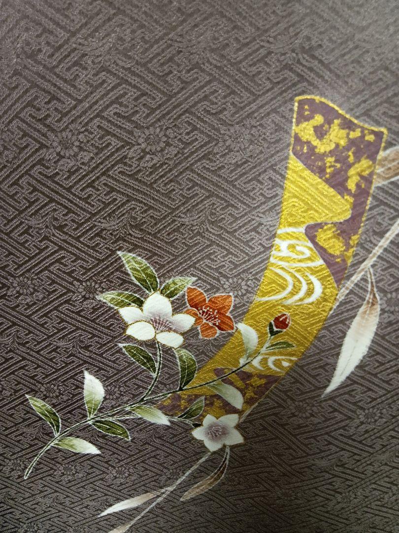 得価安い 金彩友禅染訪問着 未使用 短冊 手刺繍 裾ぼかし 極上美品 uKUtk-m15980741159 低価日本製