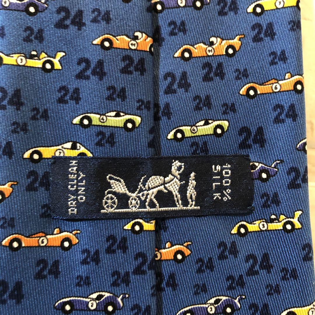 レア HERMES エルメス ネクタイ ルマン24