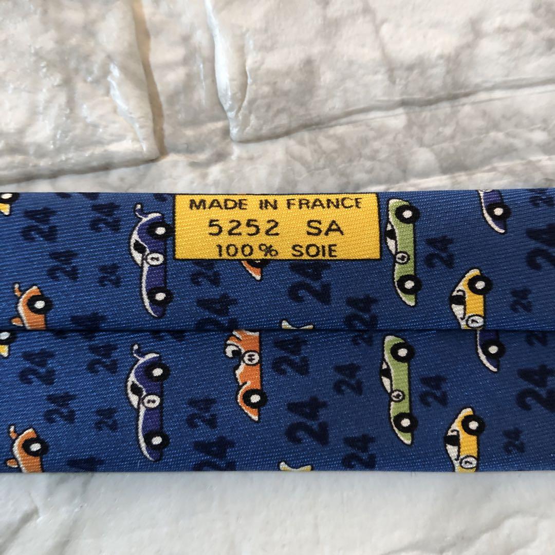 レア HERMES エルメス ネクタイ ルマン24