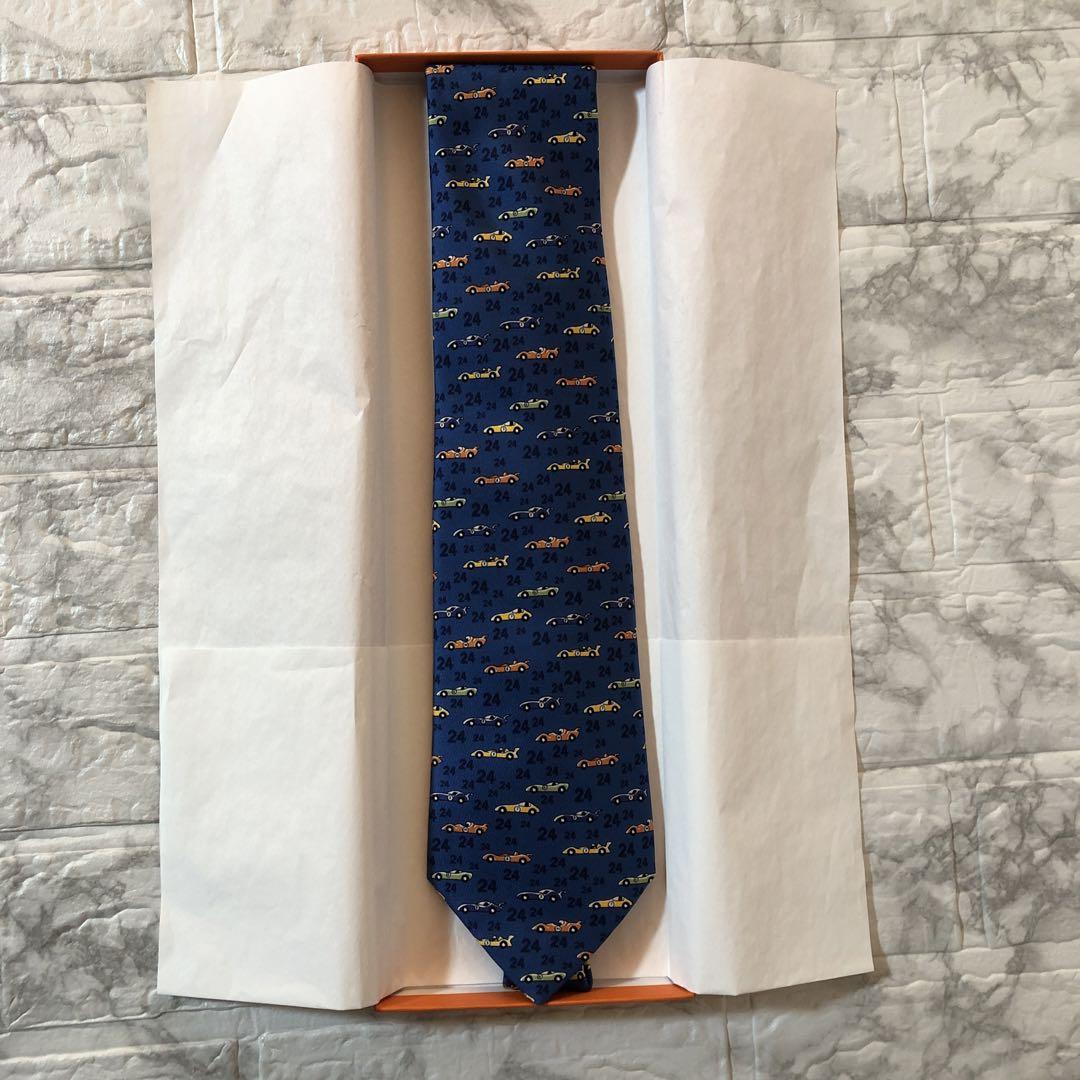 レア HERMES エルメス ネクタイ ルマン24
